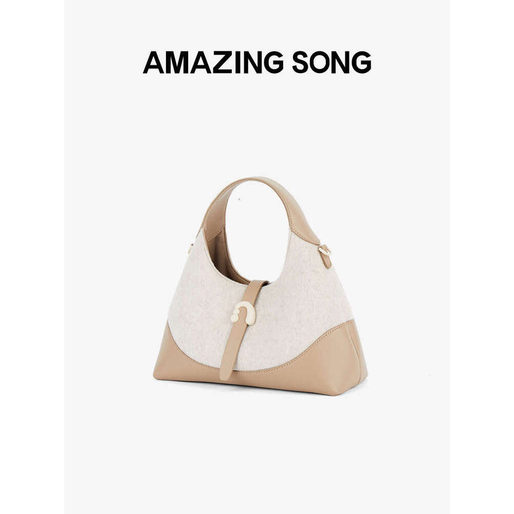 Amazing Song Triangle Crossbody Bag