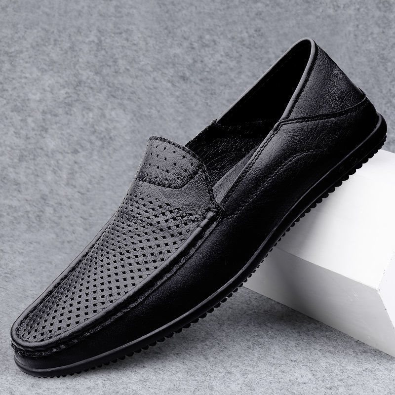 Men 2024 Top Quality Dress Shoes Luxury New Business Shoes Slip on Leather Shoes for Men Size 38-44