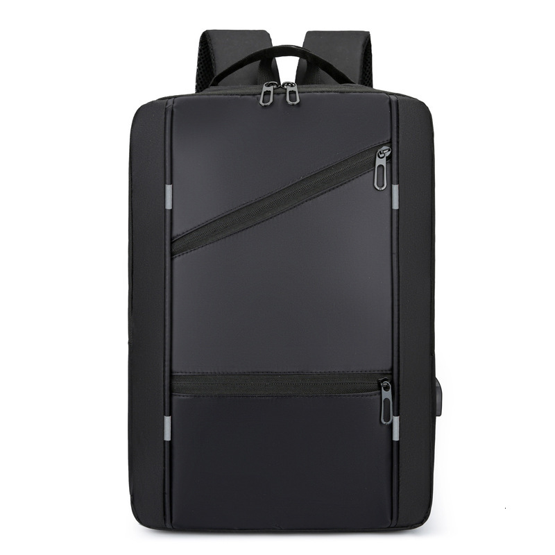 Men's Waterproof Casual Business Men Computer 15.6 Inch Laptop Bag Back Light Anti Theft Travel Backpack Male