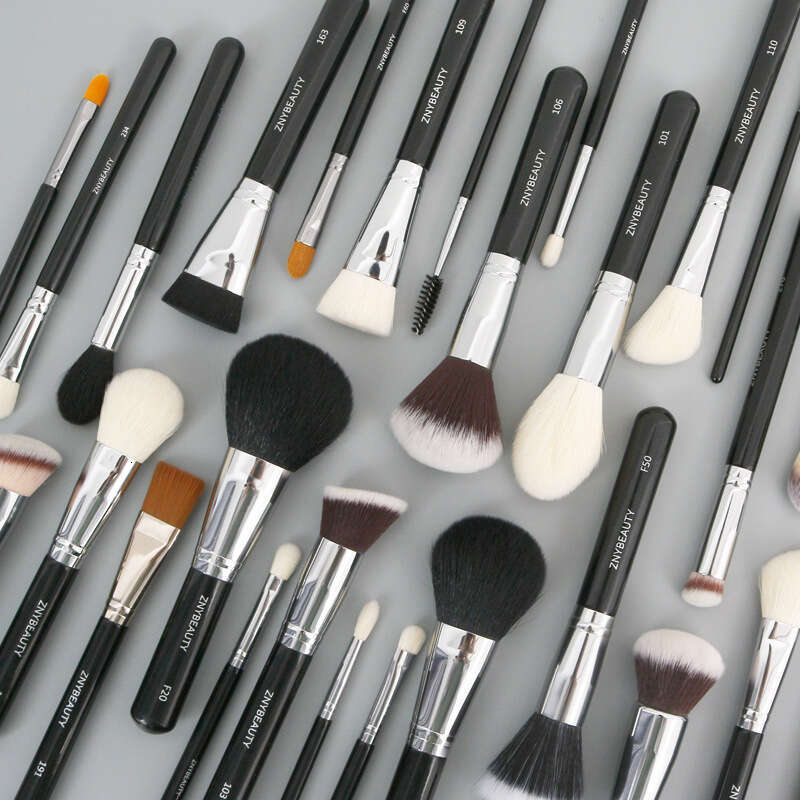 42Pcs Full Set Makeup Artist Professional Facial And Eye Beauty Tools Soft Wool Cosmetics Accessories Brush