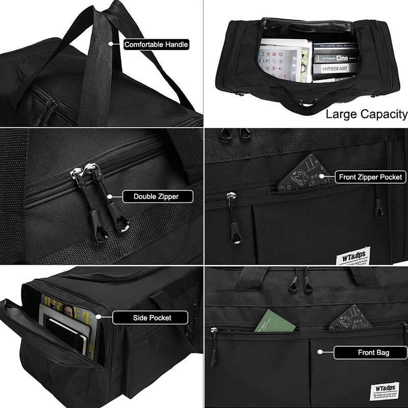 Large acity Outdoor Sports Handbag Men Gym Fitn Bags Travel Crossbody Duff Casual Luggage Storage Shoulder BagXJ241106
