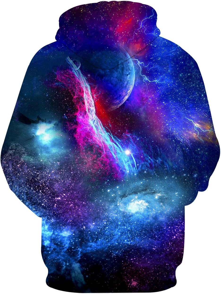Hoodie for Unisex 3D Novelty Hoodies for Men Women Cool Graphic Pullover Sweatshirts with Pockets Graphic Fashionable and cool