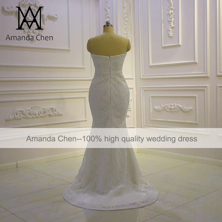 brautkleid Simple Elegant Off Shoulder Lace Removable Skirt Wedding Dress