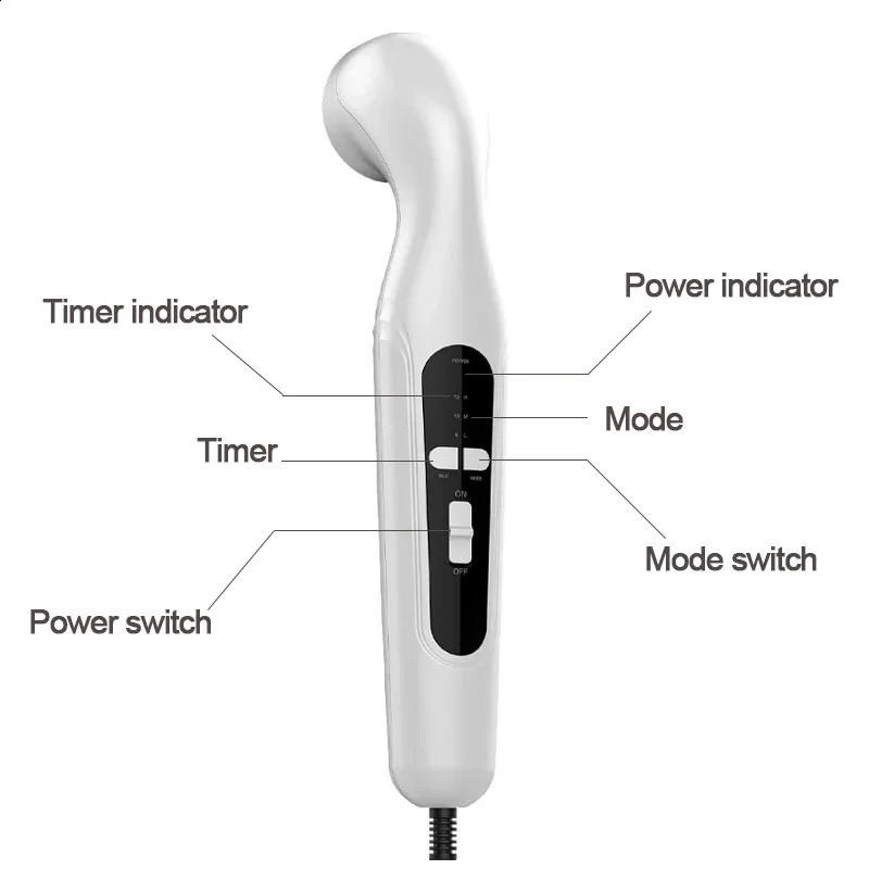 Ultrasonic physical therapy equipment arthritis physical therapy waist arm body pain relief muscle stimulation massager 241105