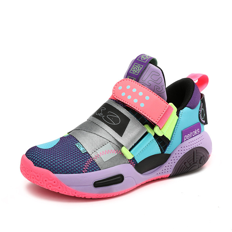Children's Basketball For Boys Girls Non-slip Kids Sport Shoes Lightweight Outdoor Sneakers Trainers Footwear Comfortable Free shipping