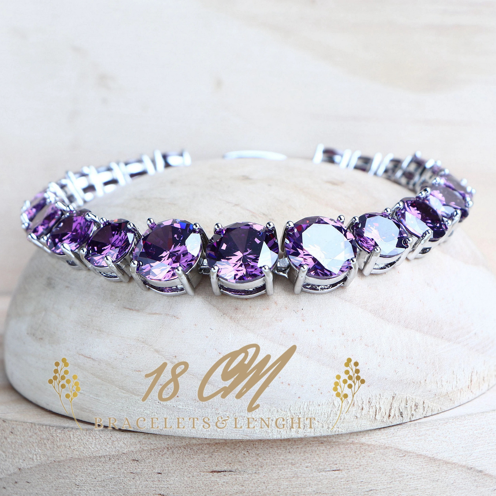 Purple zirconia female bride jewelry set silver 925 exquisite clothing jewelry wedding earrings ring bracelet pendant necklace 241106