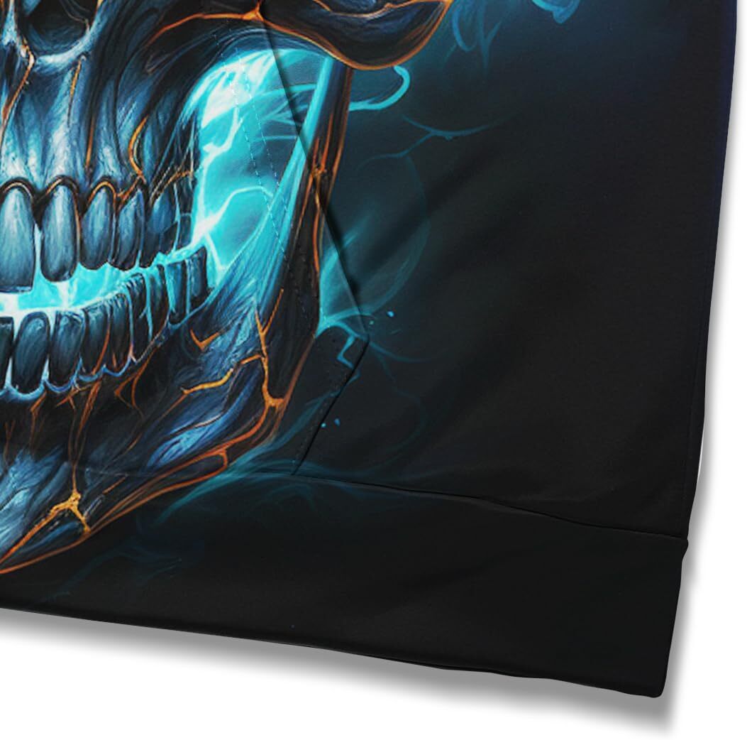 Hoodie for Mens Womens Skull Hoodie For Men 3D Print Novelty Graphic Hoodies Fashion Sweatshirts Graphic Hoodies sweatshirt skull