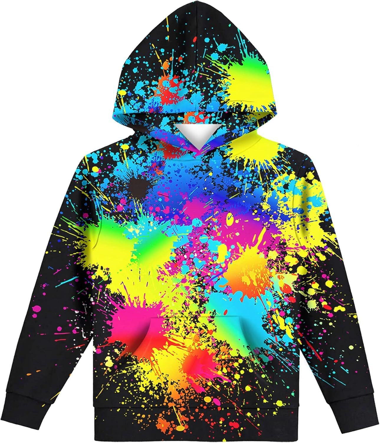 Hoodie for Mens Womens Unisex Boys Girls 3D Printed Hooded Sweatshirts for Kids Pullovers with Pockets Graphic Hoodies sweatshirt Fashionable and Warm