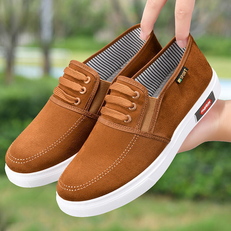 202 Spring New Mesh Breathable German Training Student Low Top Board Leisure Sports Trend Men's Shoes 2320