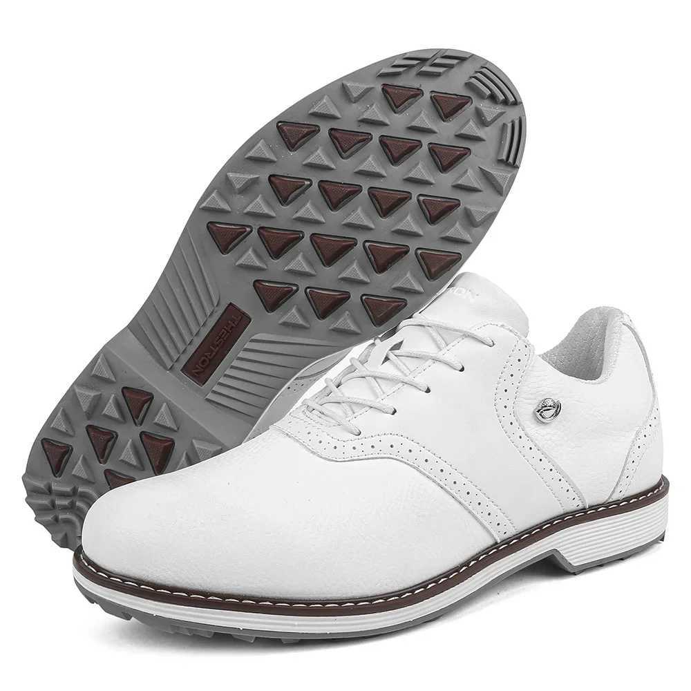 Mens Thornless Golf Shoes Mens Outdoor Walking Shoes Comfortable Fitness Shoes Y241106