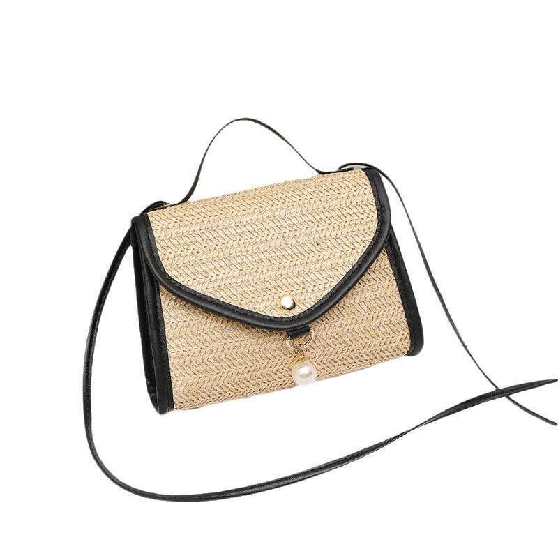 Designer Bag Straw Simple Wholesale Bag Women's Fashion Shoulder Bag Compact Portable Commuter Versatile Niche Women's Messenger Bag