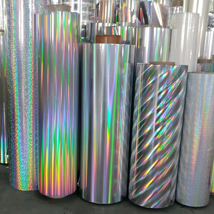 UV Cast & Cure BOPP Holographic Transparent Plastic Film
