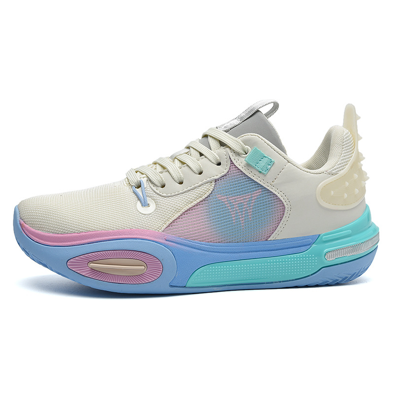 New Men's Sports Full-length Flick Tpu Rubber Sole Basketball Non-slip Shock-absorbing Women's Training Shoes Free shipping
