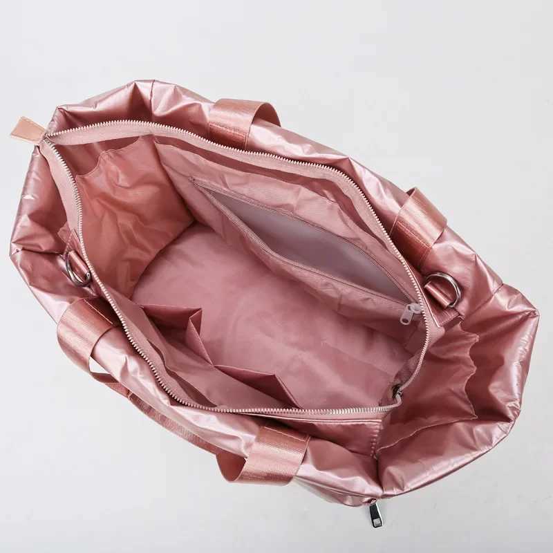 Women Gym Sports Bag Waterproof Swimming Yoga Mat Weekend Travel Duff Bags for Women Sport Fitn Shoulder HandbagXJ241106