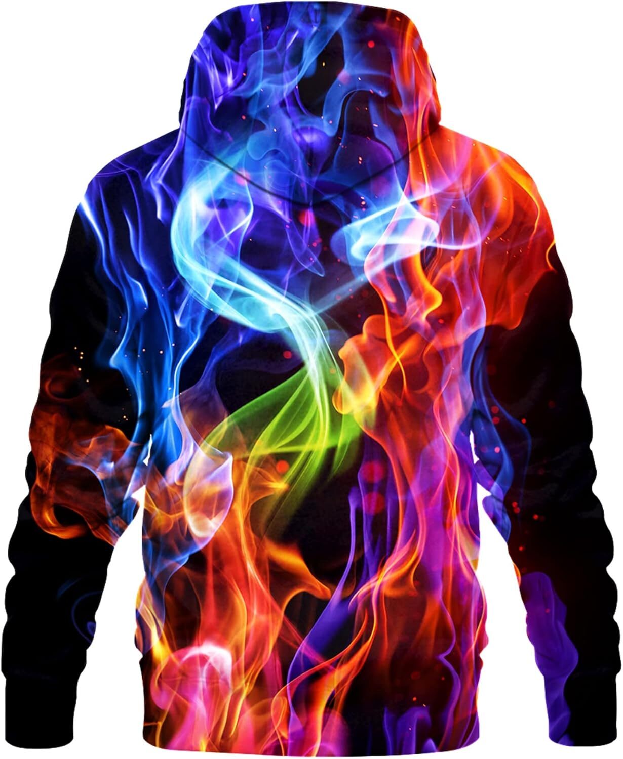 Hoodie for Mens Womens color Unisex Graphic Print Hoodies 3D Colorful Novelty Design Long Sleeve Sweaters with Pocket Graphic Cool and trendy