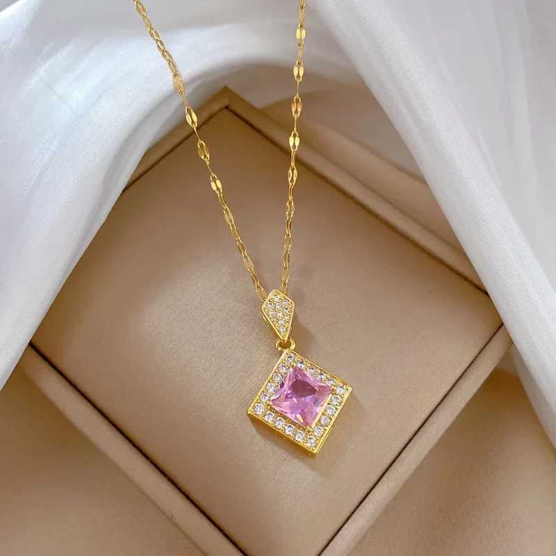 Exquisite Geely Square Necklace Earrings Bracelet Jewelry Set Charm Womens Jewelry Fashion Bridal Accessories Set Rantic Gift X241106