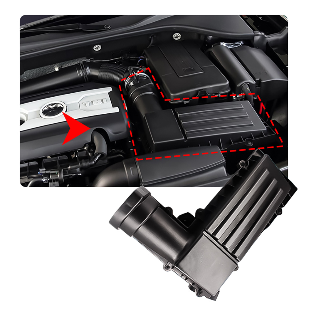For VW New Passat Tiguan CC Golf 6 Air Filter cartridge housing assembly