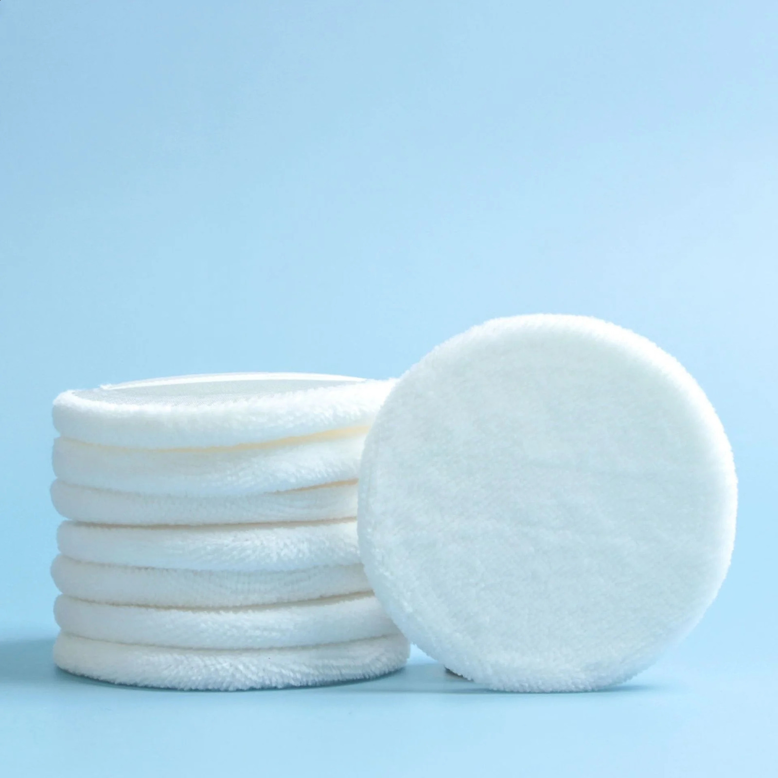Wholesale of 100 pieces of dry cotton powder foam honey powder loose powder makeup powder foam makeup artist cotton foam makeup tool 241105
