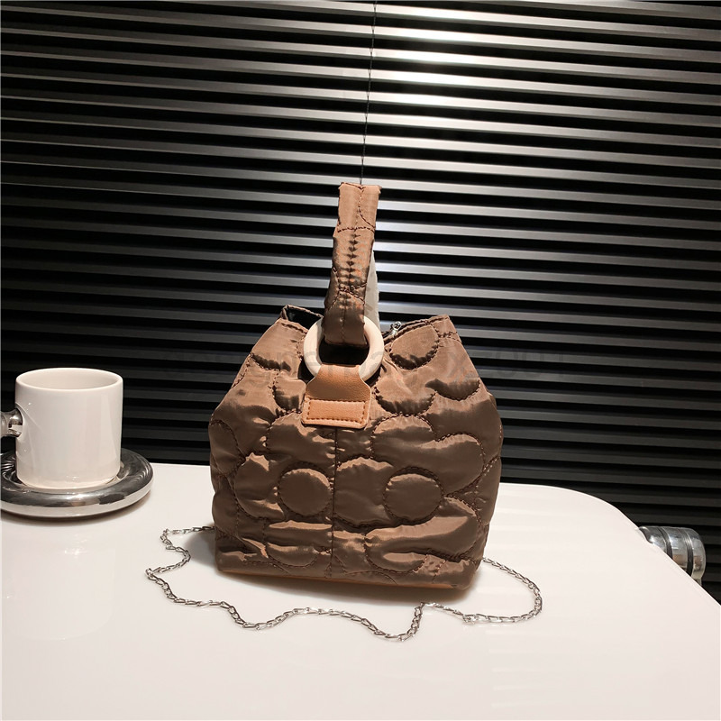 Bag Designer Fashion Classic 10a Top Nikiduncks Woman Handbagevening Bags Bucket Womens 2024 Autumn and Winter New Handbag Shoulder Cro