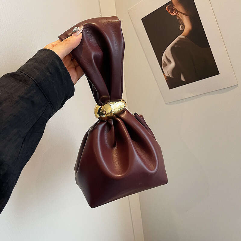 LITTLETON Women Korean style for New 2024 Design Handbag Fashion Leather Retro Dumpg Bag Clutch Bolsa Feminina