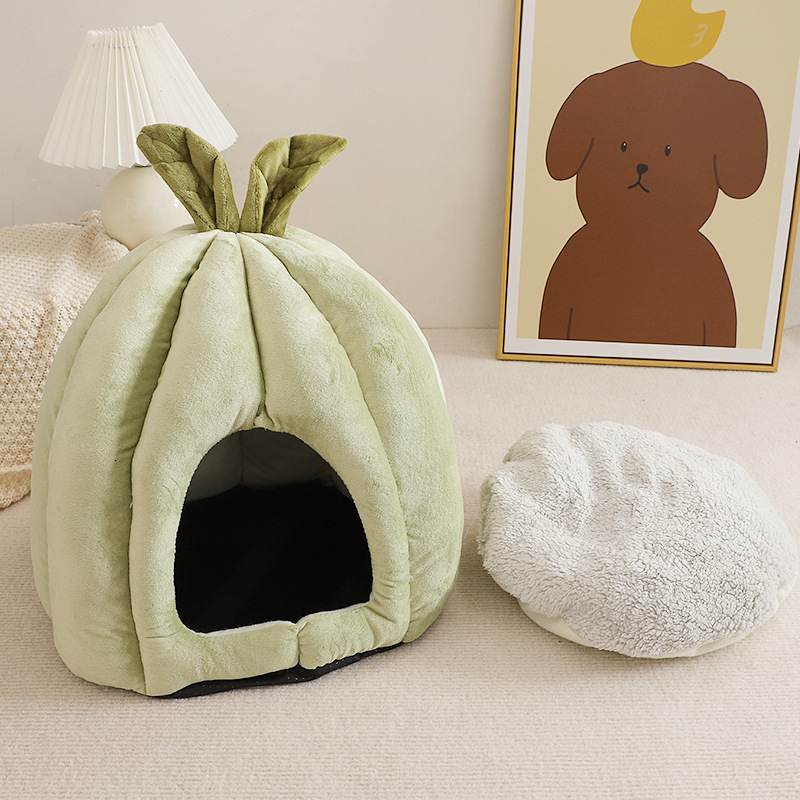 Cat Nest Four Seasons Universal Semi Enclosed Winter Warm Dog Bed Pet Nest Puppy Milk Dog Puppy Bed Dog House Supplies 626