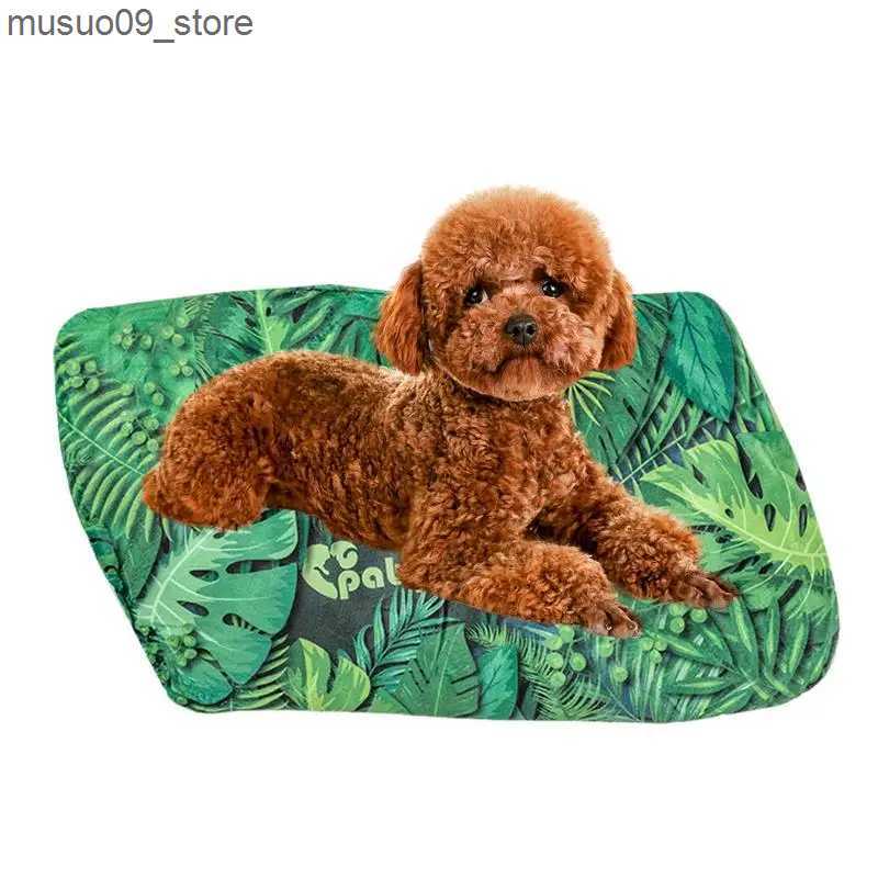 kennels pens Outdoor cat bed anti-skid pet mat foldable pet mat pet supplies indoor Flat noodles box bed dog cat L240910