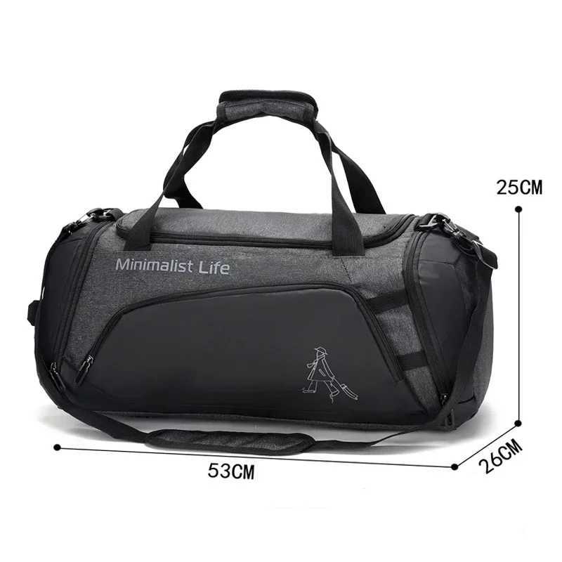 Sports Bag Gym Bag Waterproof Training Fitn Bags Durab Multifunctional Handbag Outdoor Sporting Swimming ToteXJ241106