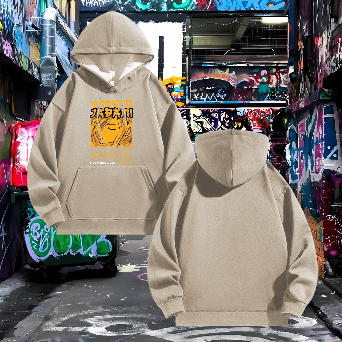 Fashion Design Hoodie Men Long Sleeve Drawstring Designer Hoodie for Man Woman DIY Logo Oversized Tops Hoody Street wear Hip Hop Velvet Thick