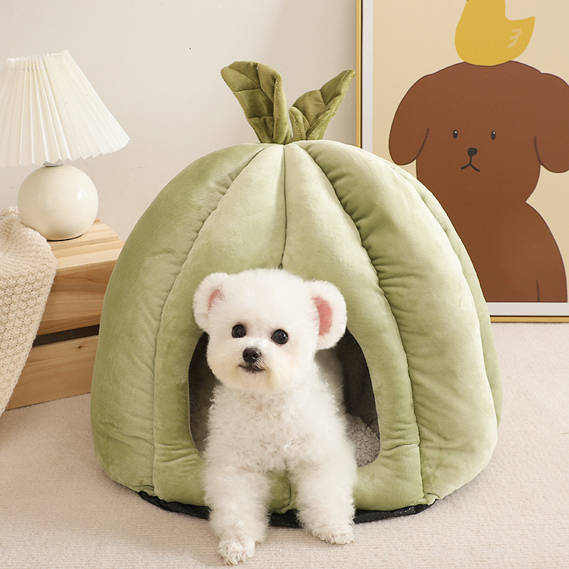 Cat Nest Four Seasons Universal Semi Enclosed Winter Warm Dog Bed Pet Nest Puppy Milk Dog Puppy Bed Dog House Supplies 626