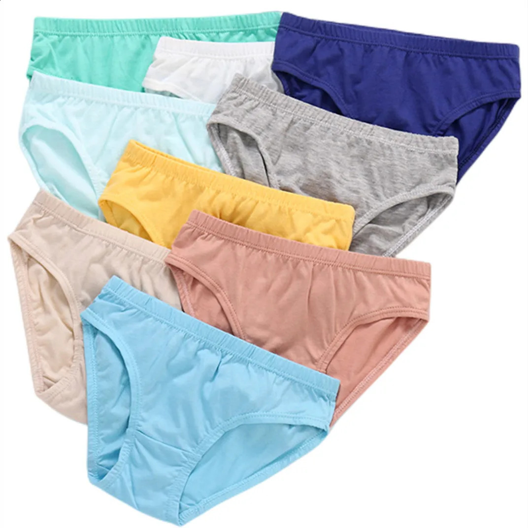 6pcs Kid Brief Underwear Girls Florals Cute Cartoon Princess Painting Underpants Size 100-150 Children Cotton Soft Thin Briefs 240329
