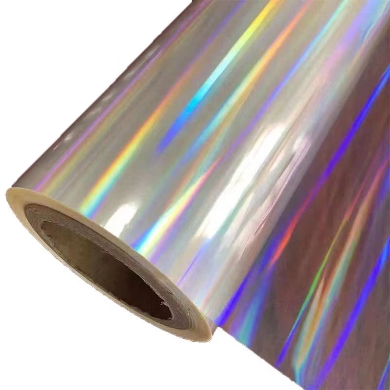 Thermal Holographic transparent Lamination Film For Laminated Paper Board Make Boxes