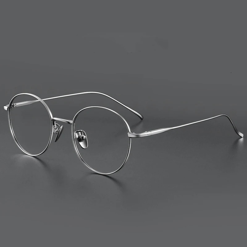 Top Quality Optical Computer Glasses Frames Men Women Ultralight Vintage Round Eyeglass Frame er Eyewear 241105