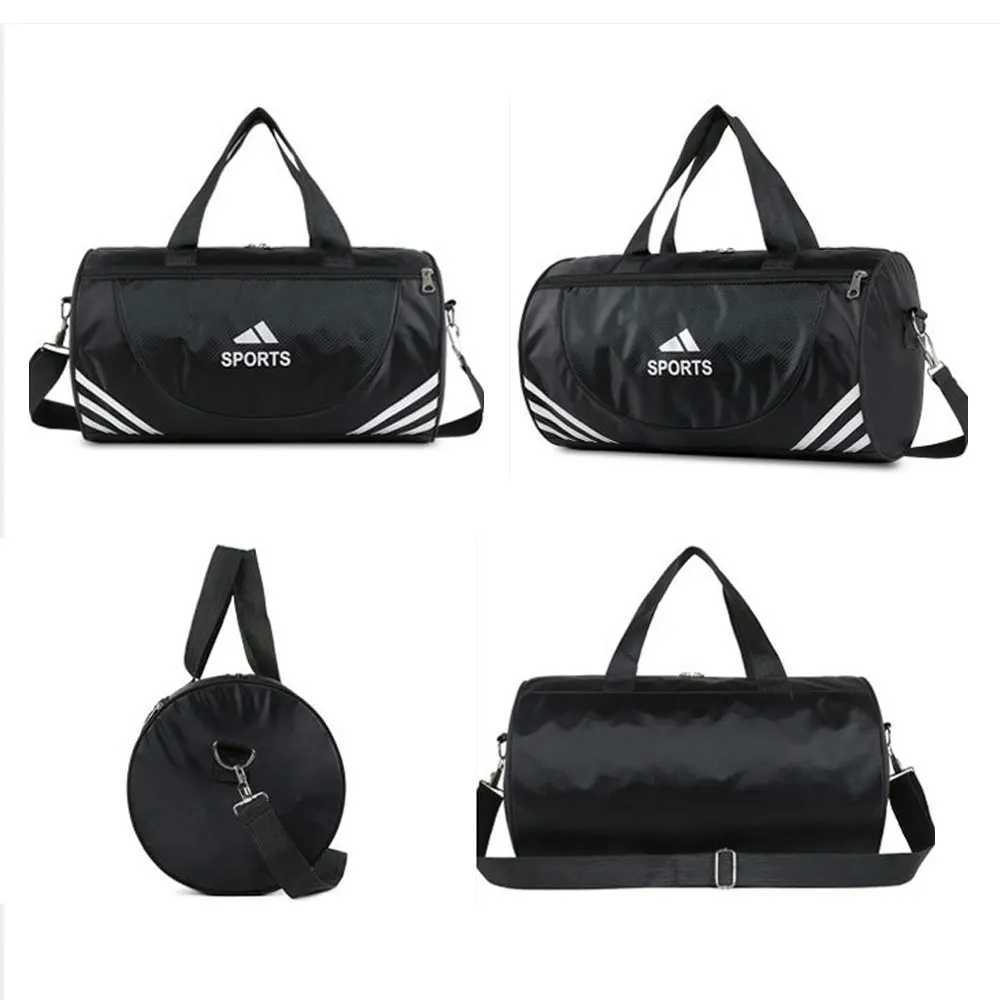 Waterproof Nylon Gym Bags Outdoor Sports Yoga Training Handbag Men Women Fitn Travel Storage Crossbody Sport Swimming BagsXJ241106