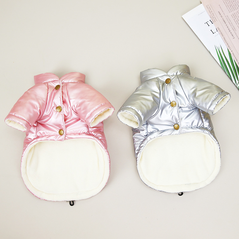 Popular Dog Apparel Blank Coat Winter Two Leg Clothes Waterproof Dog Down Jacket in Good Quality