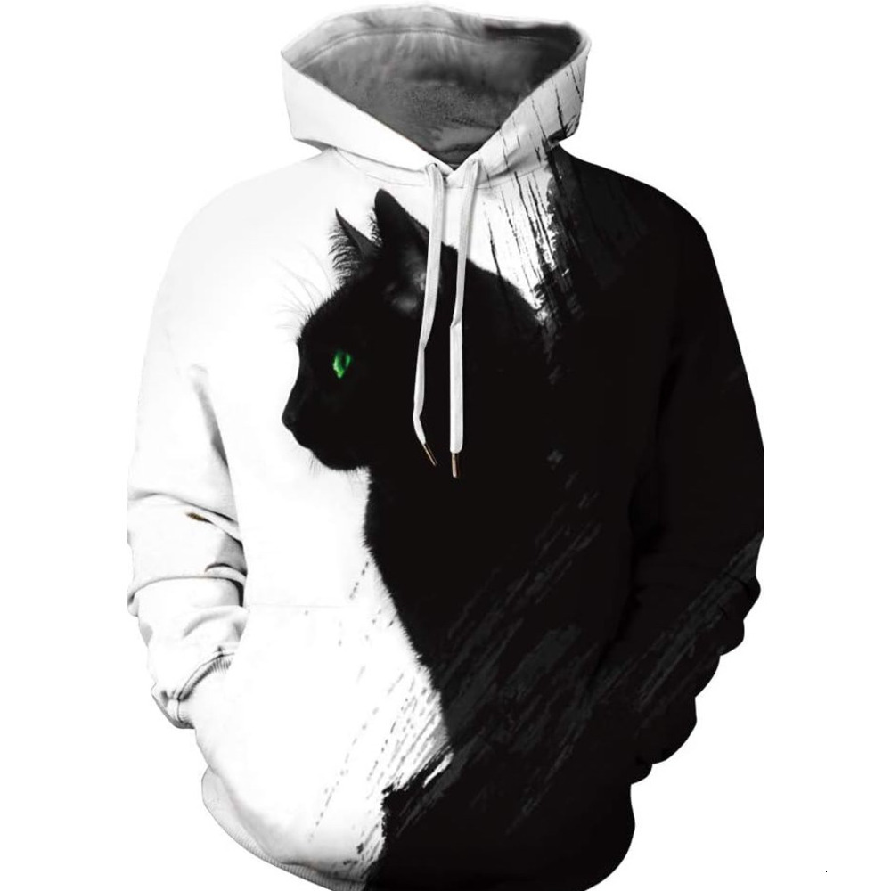 Hoodie for Mens Womens Unisex 3D Novel Hoodie Pattern Printed Pullover Sweatshirt Pocket Graphic Cool and trendy