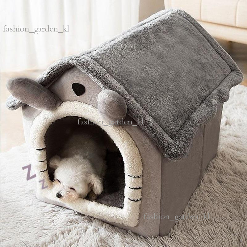 Dog Nest House Type Four Seasons Small Dog Teddy Winter Warmth Removable Washable Cat Nest Dog House Pet Bedding Supplies 256