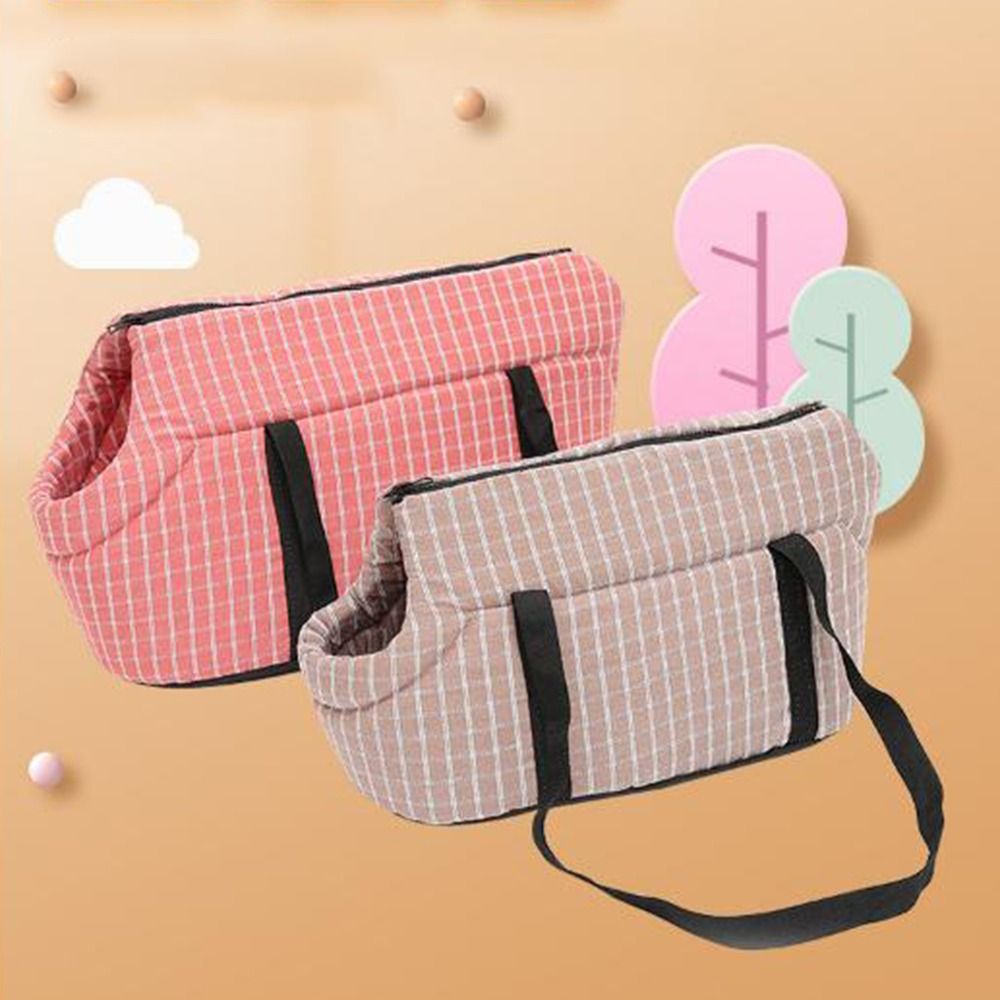 Durable Soft Pet Carrier Bags Breathable Zipper Pet Handbag Portable Thickened Dog Carrying Case for Travel
