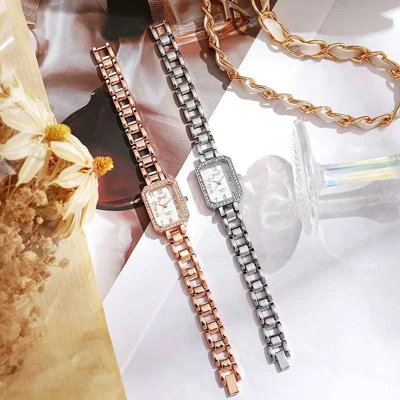 Mayzhisu Wen Watches Luxury Gold Alloy Strap Womens Quartz Watch Fashion Quality Fem Ran Sc Watch Gift X241106