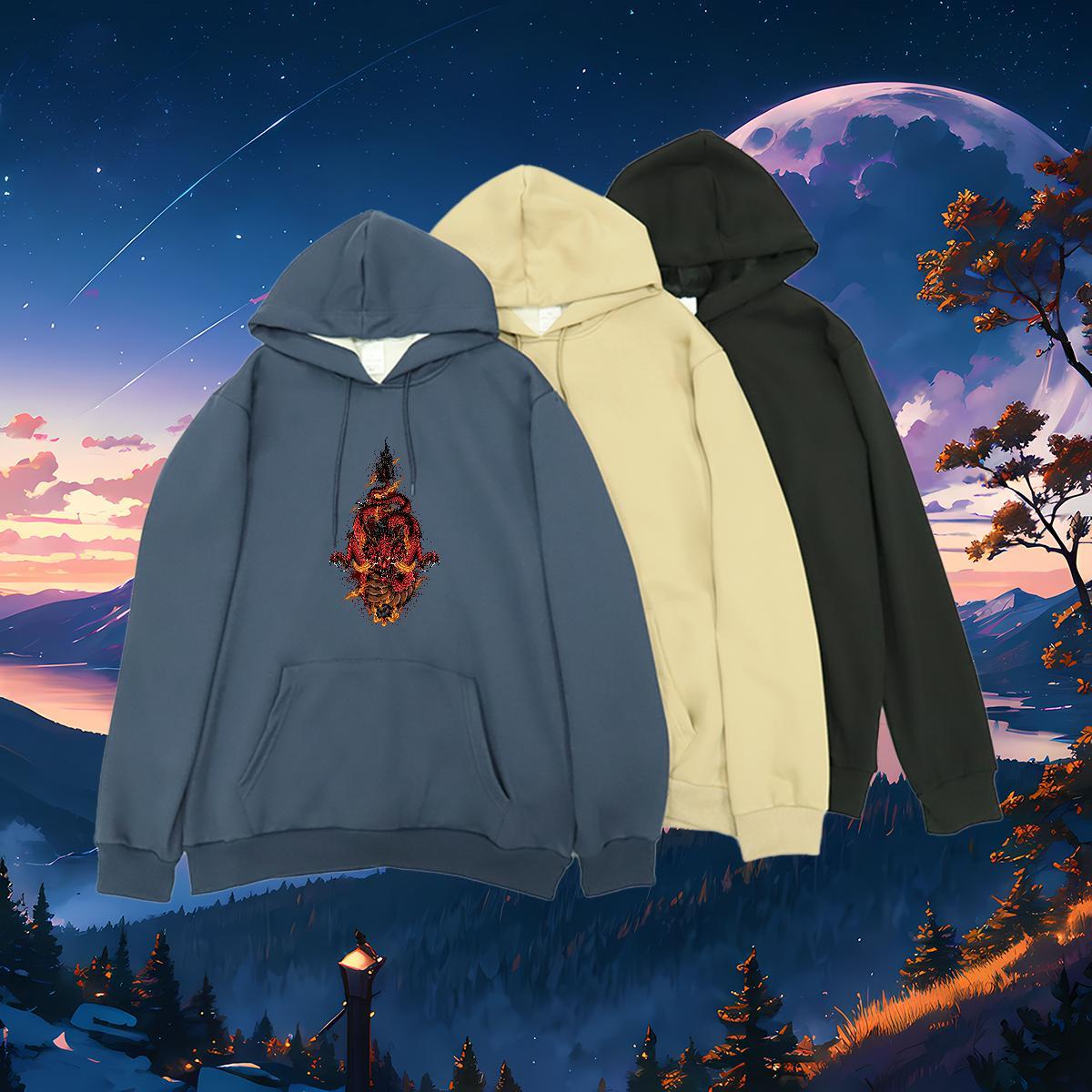2024 New Hoodie For Woman Top Pullover Hoodie Lady Couples Hoodie Customized Print Tech Fleece Hooded Collar Sports Casual