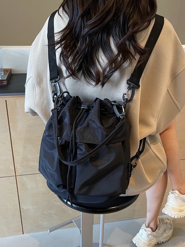 Folding For Women, Fashionable Design, High-end Trend, Bucket Bag, This Year's Popular Single Shoulder Backpack Designer Bags Handbags Women