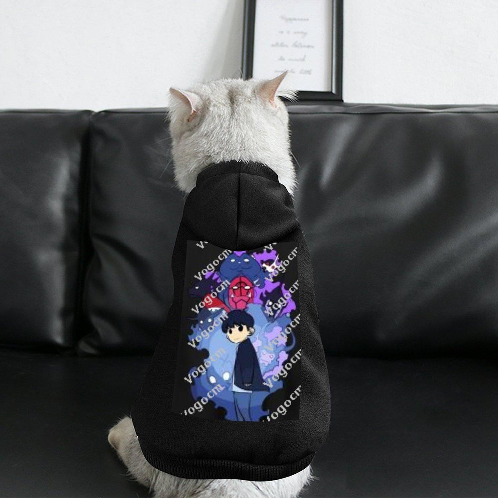 Wholesale Dog Sweatshirts Hooded Breathable Everyday Wear Pet Hoodie Customized cartoon Fine Fabrics Cool Clothes Hoodie
