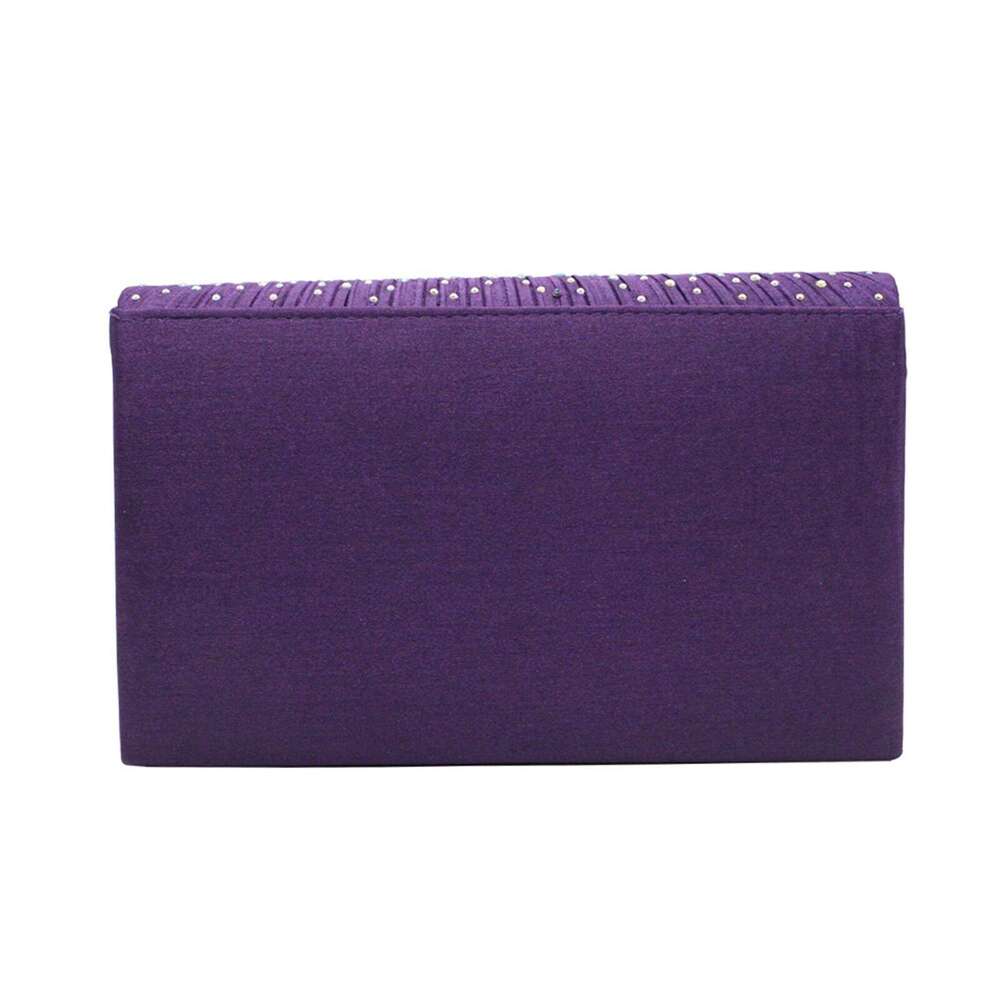 Designer Bag Women's Fashion Elegant Silk Belt Drill Clutch Evening Prom Handbag Purse Women's Stylish Backpack Mochilas Femeninas New