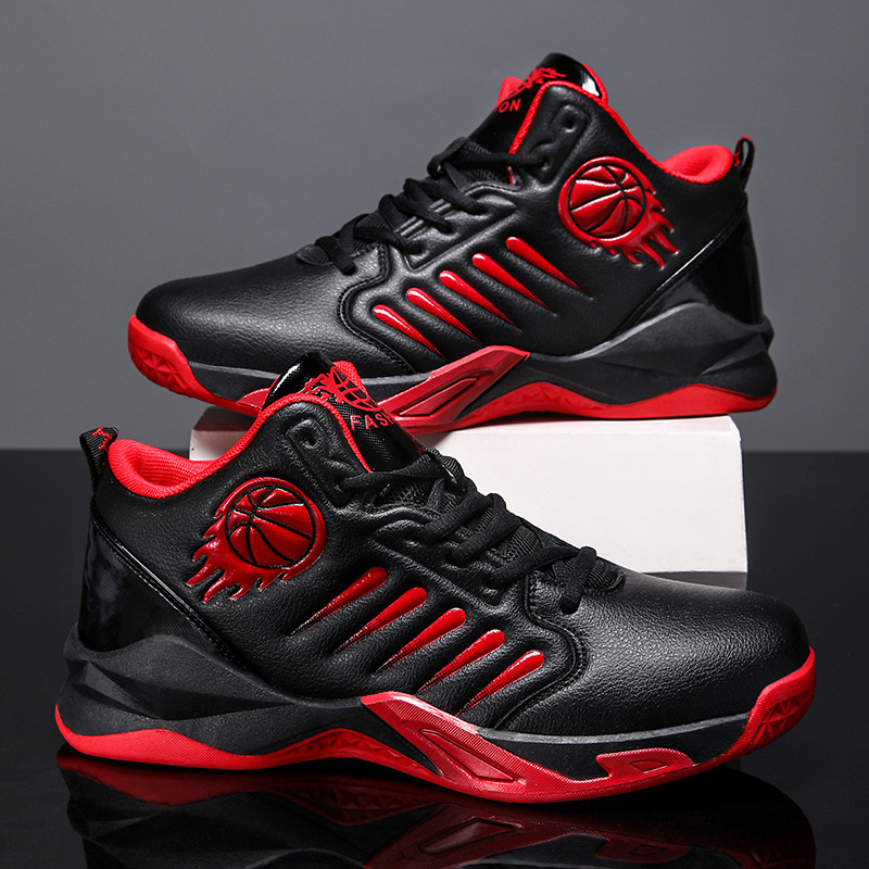 New Four Seasons Basketball Shoes Men's hot Breathable High Stretch Blue Sneakers Free shipping