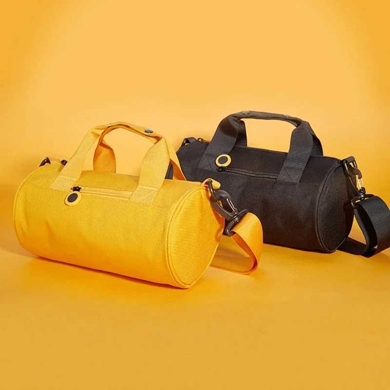 Gym Bags Lightweight One Shoulder Travel Sports Bag Waterproof Women Fitn Dance Weekend Nylon Child Swimming HandbagXJ241106