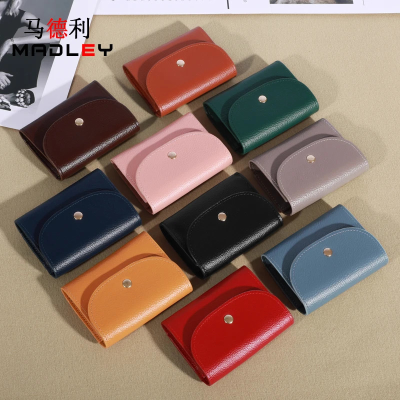 Practical Womens Small Card Wallet Simple and Fashionable Bag School Girls Coin 241029