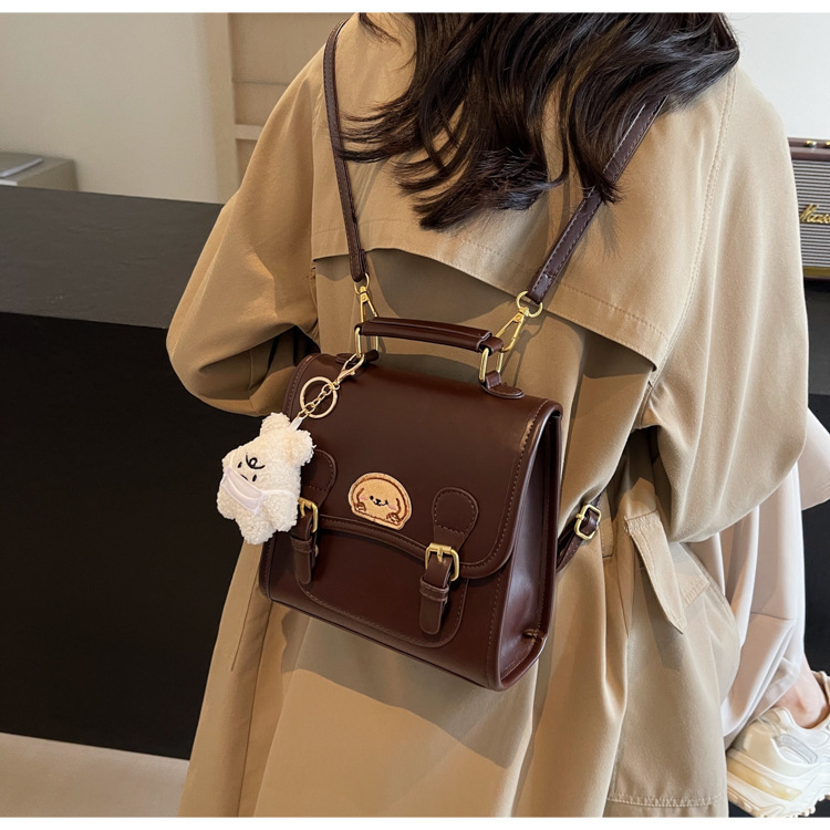 Single Student Class For Bags Handbags Women Fashion Casual Trendy Versatile High-end Small Backpack Designer