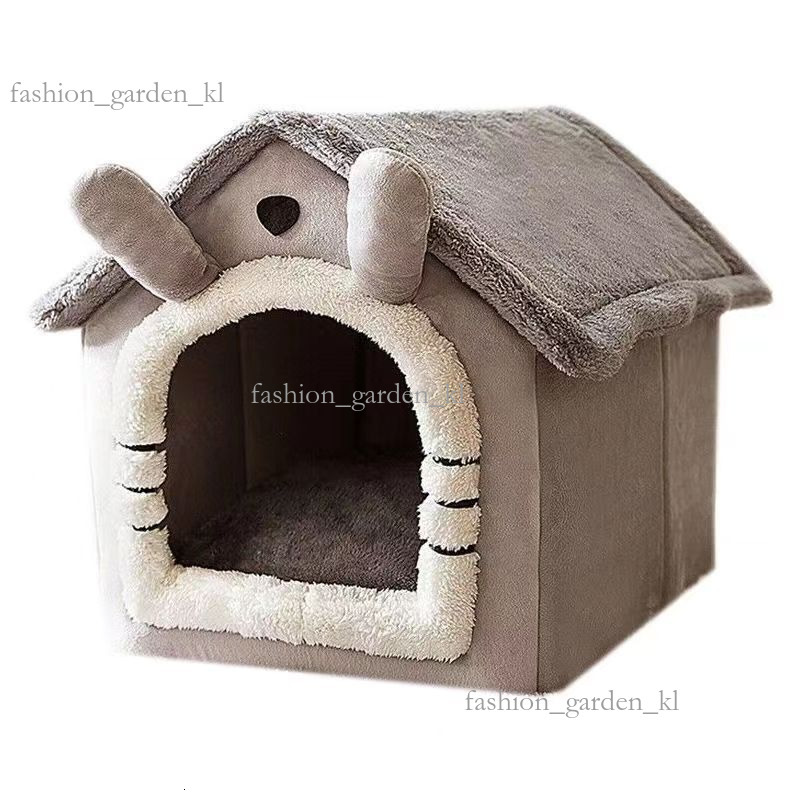 Cat's Nest Dog's Nest Four Seasons Dog Bed Universal Closed House Dog House Cat House Winter Warm Winter Small Dog Teddy Dog Bed 446