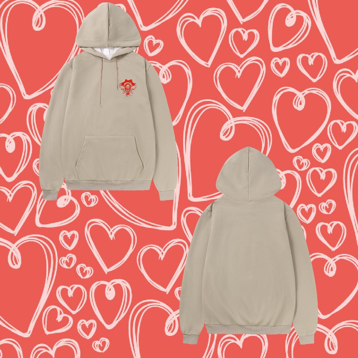 Casual New Hoodie Graphic Free Shipping Couples Hoodie Tops Hoodie Velvet Thick Breathable High Street Hip Hop