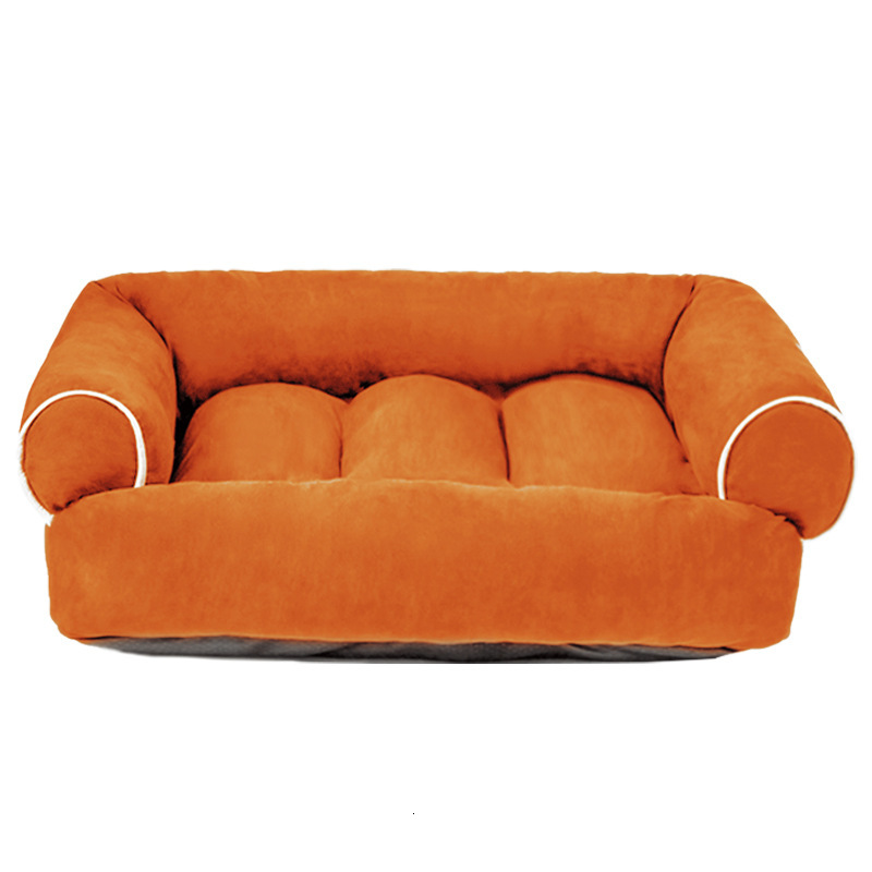 Cross Border New Deer Skin Velvet Pet Dog Sofa Autumn And Winter Deep Sleep Dog Nest Pet Nest Source Factory Wholesale 780