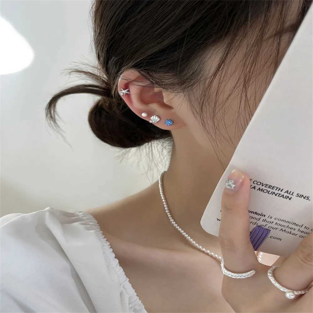 36 pairs/bulk fashion colored rhinestone earrings for girls fruit perforation jewelry wedding gifts mixed style X241106